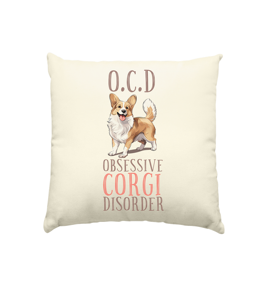 Natur-Kissen "Corgi"