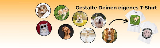 T-Shirts online bedrucken – So gestaltest Du Dein Shirt mit Deinem Haustier und Namen - PAWZLOVE