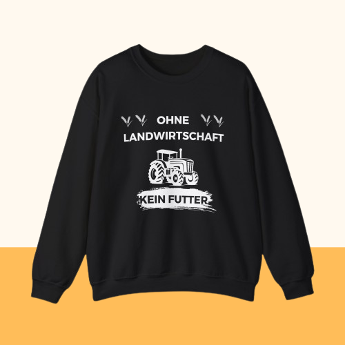 Heavy Blend™ Crewneck Sweatshirt "Ohne Landwirtschaft kein Futter"