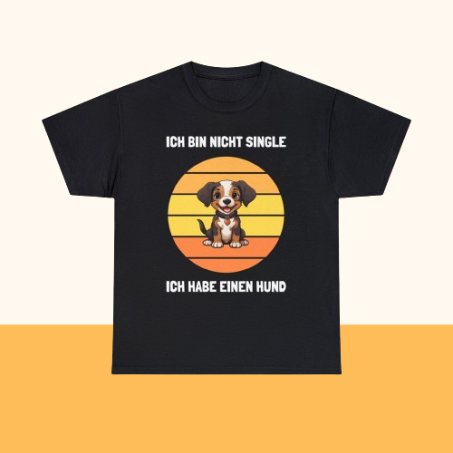 Ultra Baumwolle T-Shirt "Ich bin nicht Single"