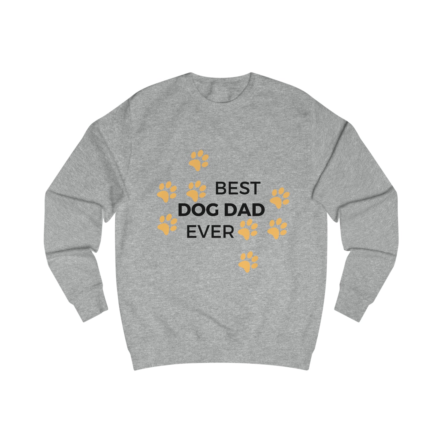 Männer Sweatshirt "DOG DAD" Farbe: Grau| Pawzlove