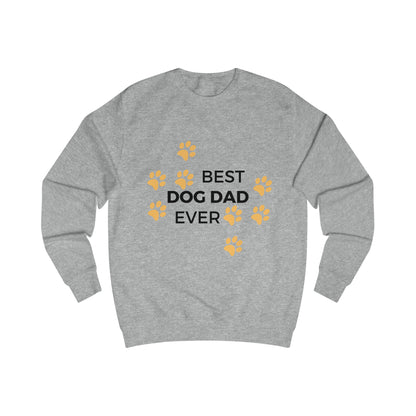 Männer Sweatshirt "DOG DAD" Farbe: Grau| Pawzlove