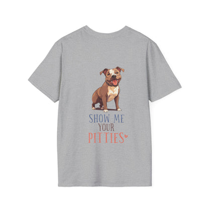 Backprint Softstyle T-Shirt "Pitties"