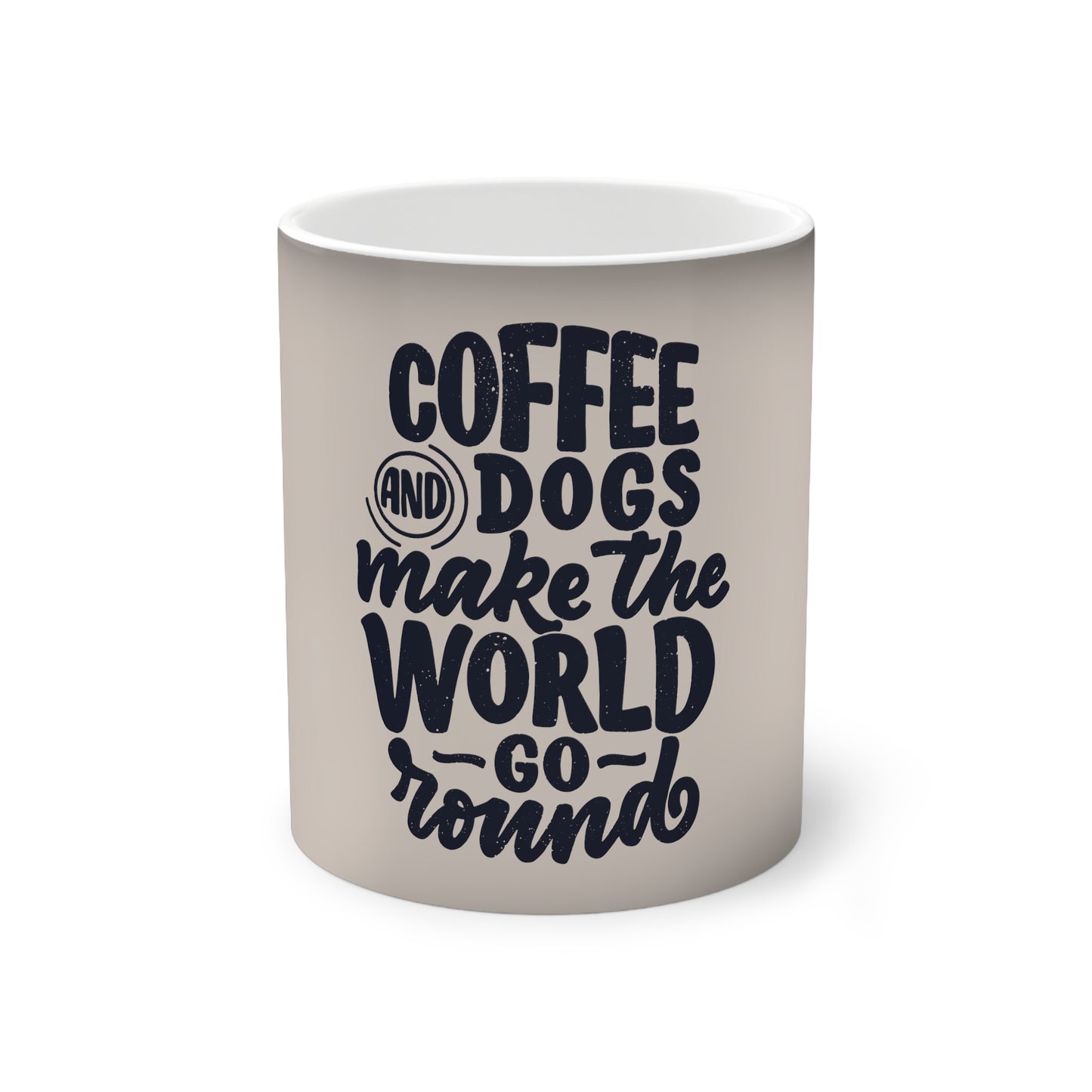 Magische Tasse "Coffee and Dogs" Volumen: 0.33 Liter| Pawzlove