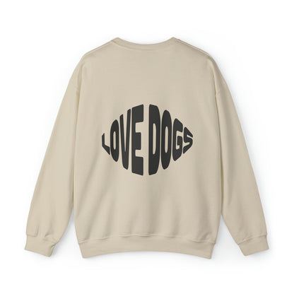 Heavy Blend™ Crewneck Sweatshirt "LOVE DOGS"