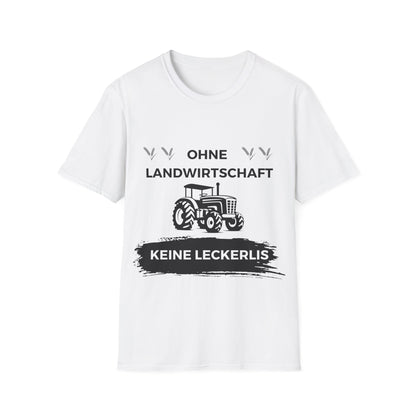 Softstyle T-Shirt "Ohne Landwirtschaft keine Leckerlis"