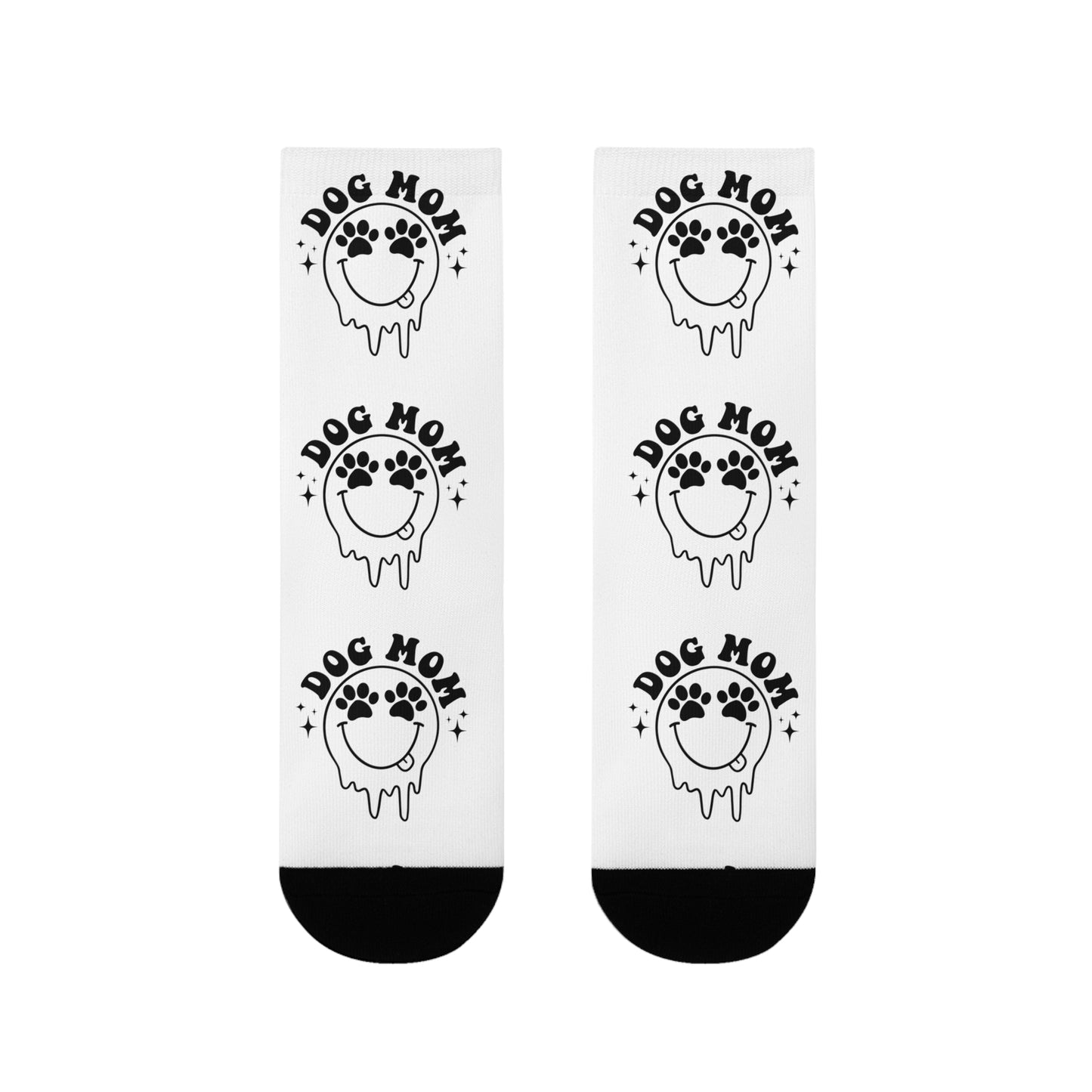 Socken "CRAZY DOG MOM" Size: S| Pawzlove