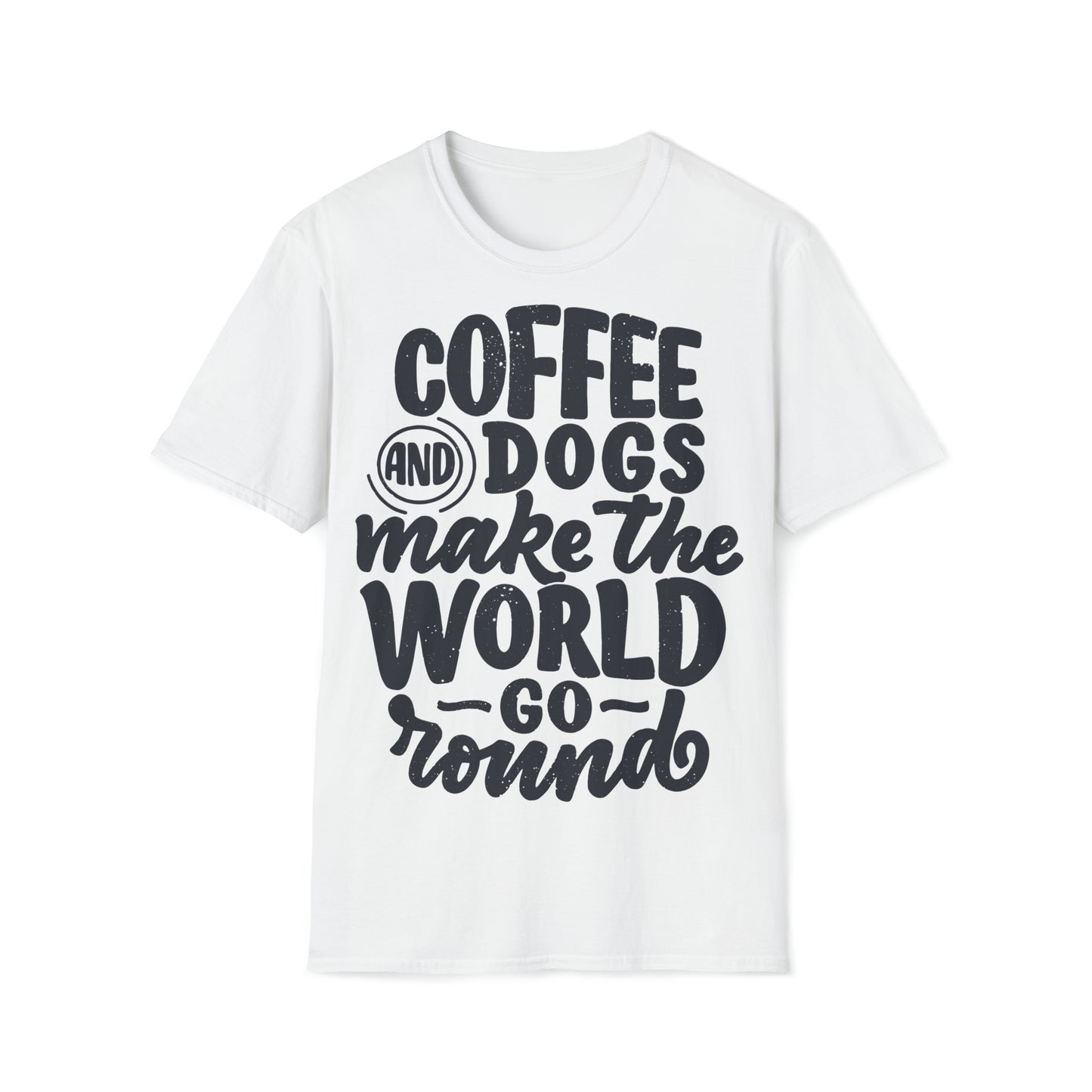 Softstyle T-Shirt "Coffee and Dogs"