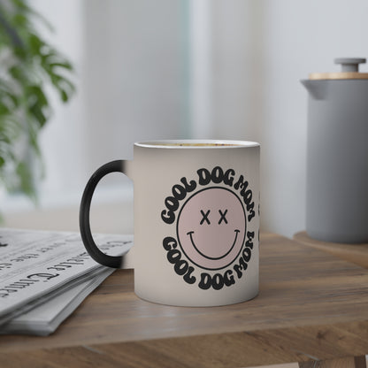 Magische Tasse "Cool Dog Mom" Volumen: 0.33 Liter| Pawzlove