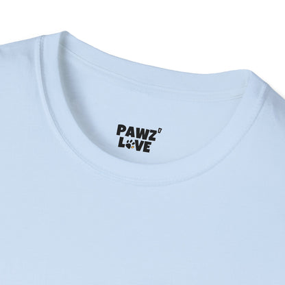 Softstyle T-Shirt "Best Dog Dad ever" Farbe: Schokolade| Pawzlove