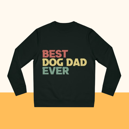 Changer Sweatshirt "Best Dog Dad ever"