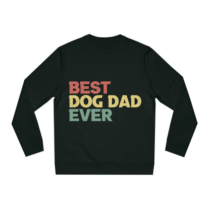 Changer Sweatshirt "Best Dog Dad ever" Farbe: Schwarz| Pawzlove