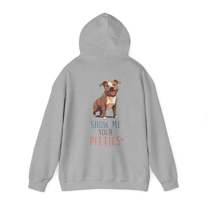 Backprint Heavy Blend™ Hooded Sweatshirt "Pitties"