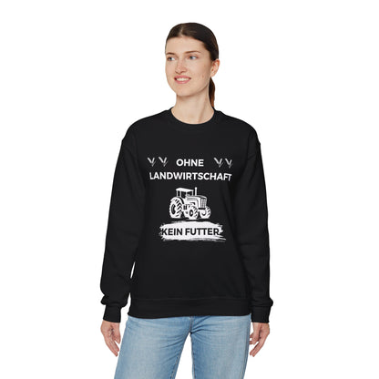 Heavy Blend™ Crewneck Sweatshirt "Ohne Landwirtschaft kein Futter"