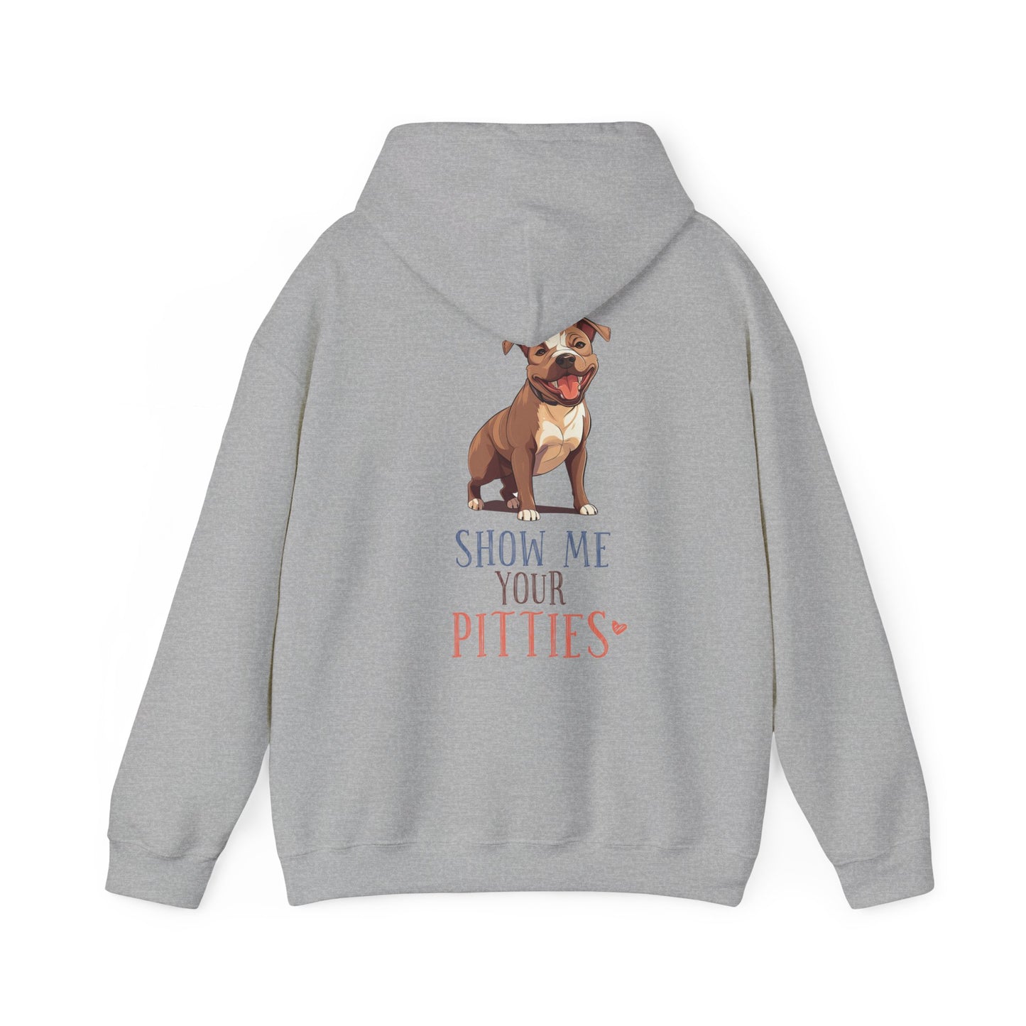 Backprint Heavy Blend™ Hooded Sweatshirt "Pitties"