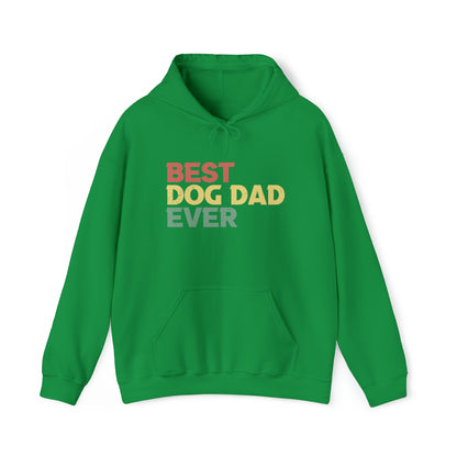 Heavy Blend™ Hooded Sweatshirt "Best Dog Dad ever" Farbe: Grün| Pawzlove