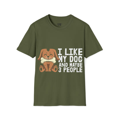 Softstyle T-Shirt "I like my Dog"