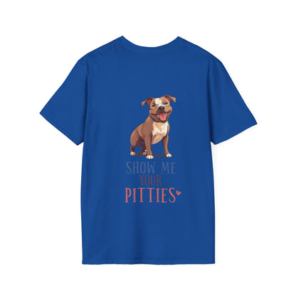 Backprint Softstyle T-Shirt "Pitties"