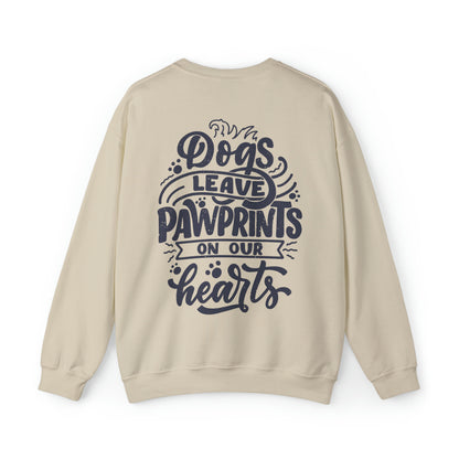 Heavy Blend™ Crewneck Sweatshirt "Pawprints"