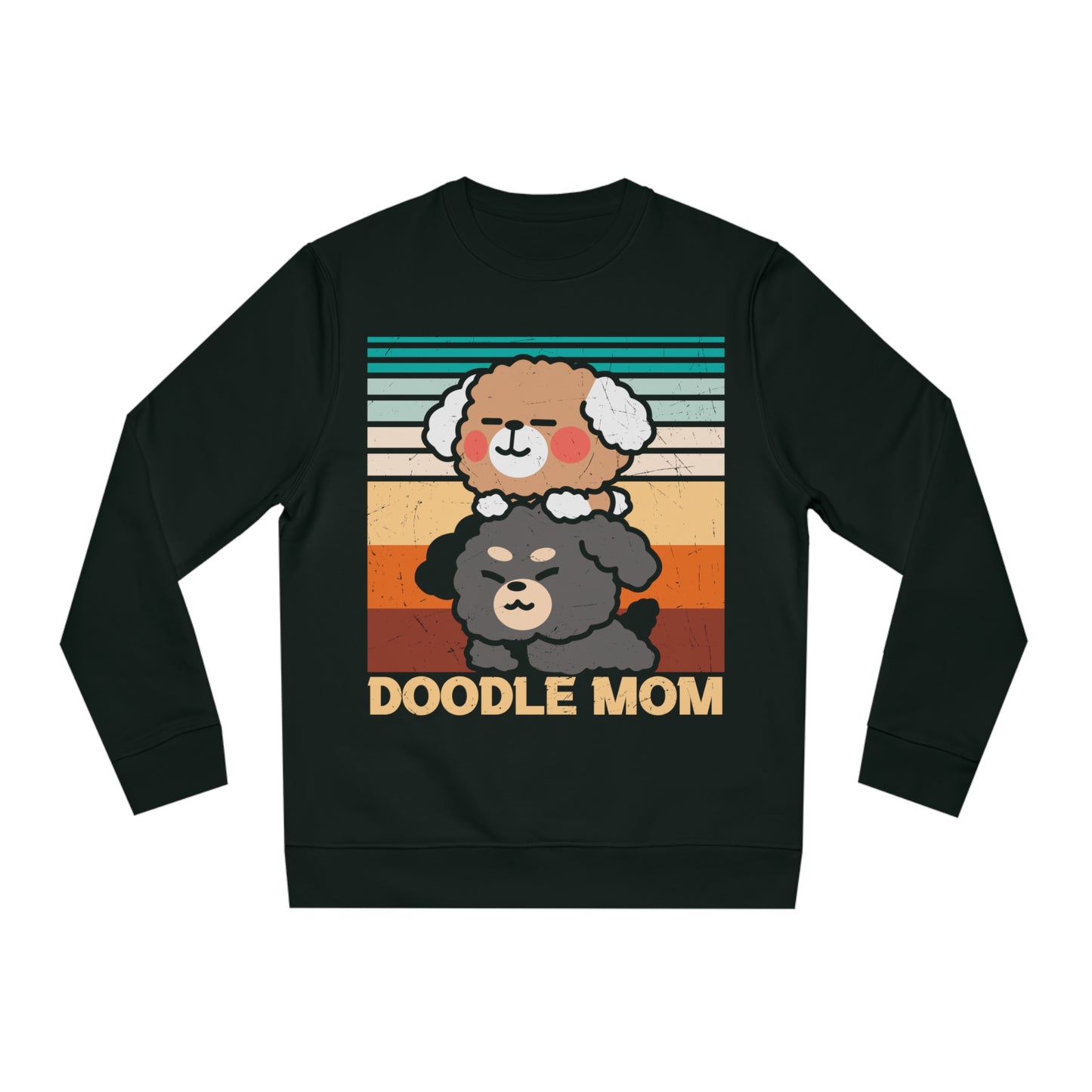 Changer Sweatshirt "DOODLE MOM" Farbe: Schwarz| Pawzlove