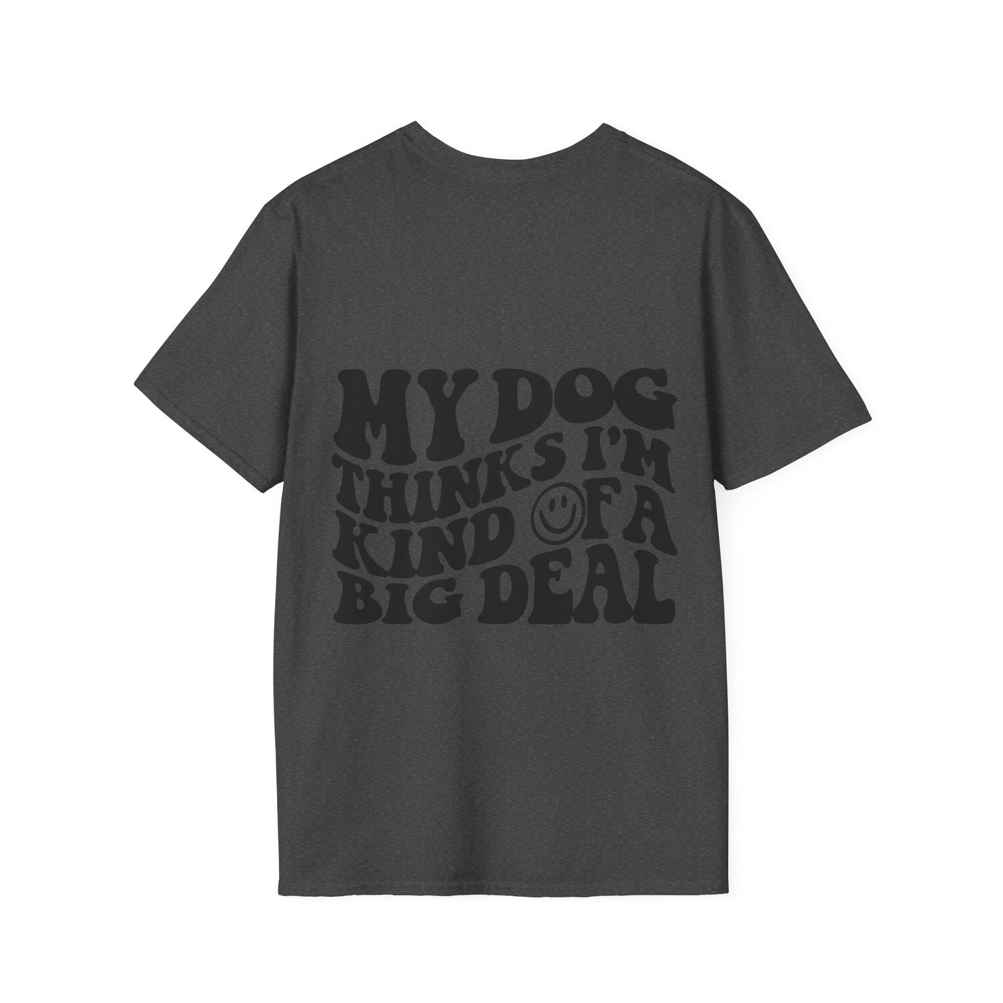 Backprint Softstyle T-Shirt "Big Deal"