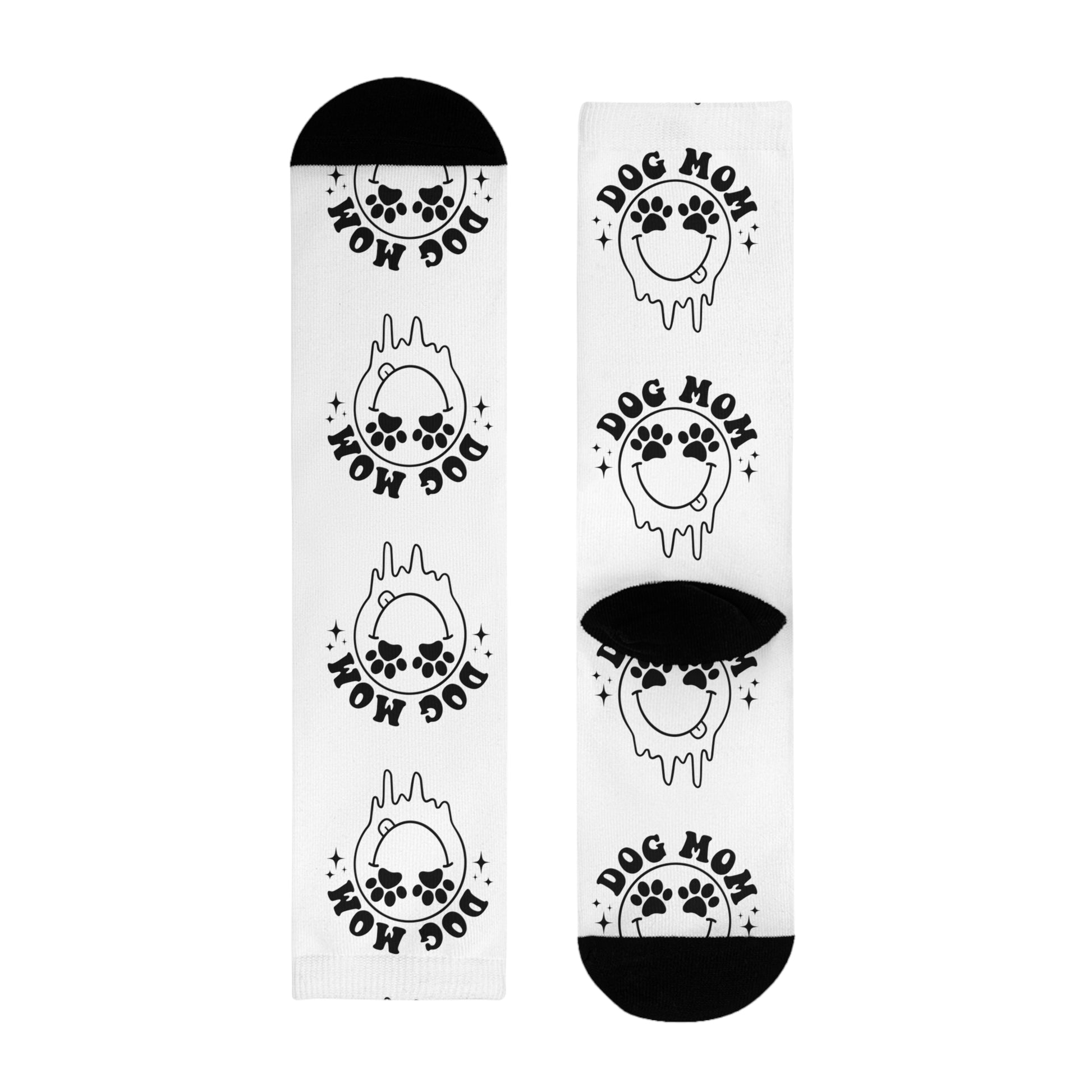 Socken "CRAZY DOG MOM" Size: S| Pawzlove