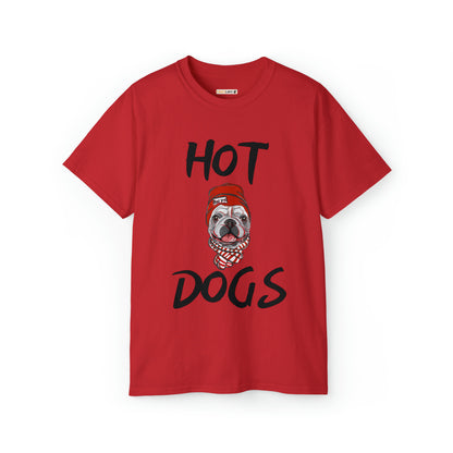 Ultra Baumwolle T-Shirt "HOT DOGS"