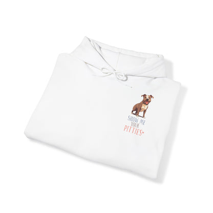 Backprint Heavy Blend™ Hooded Sweatshirt "Pitties"