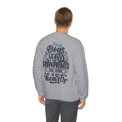 Heavy Blend™ Crewneck Sweatshirt "Pawprints"