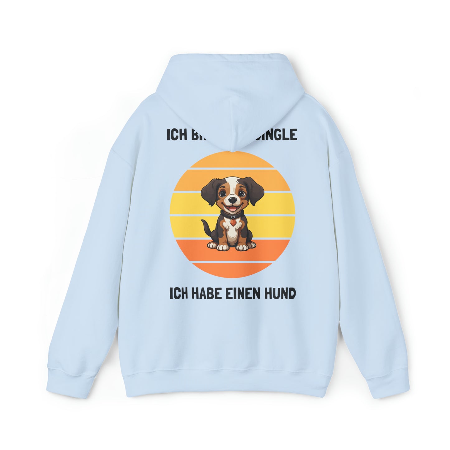 Heavy Blend™ Hooded Sweatshirt "Ich bin nicht Single"