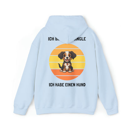 Heavy Blend™ Hooded Sweatshirt "Ich bin nicht Single"