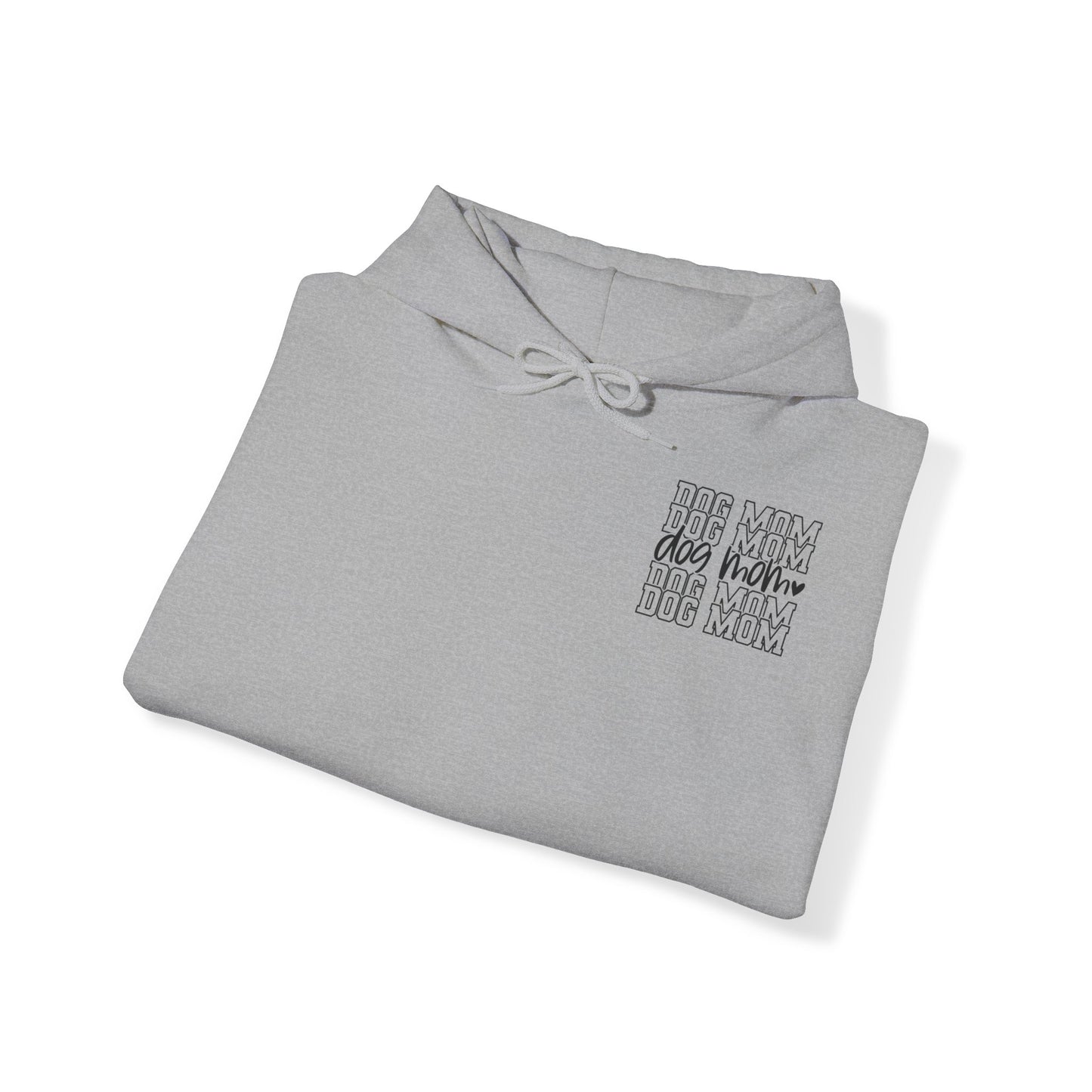 Backprint Heavy Blend™ Hooded Sweatshirt "Dog Mom"