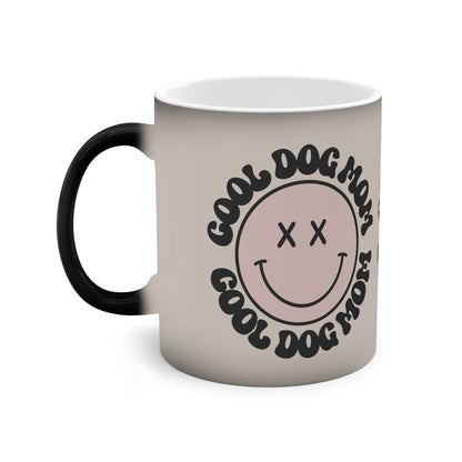 Magische Tasse "Cool Dog Mom" Volumen: 0.33 Liter| Pawzlove