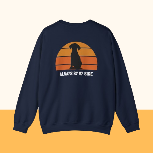 Heavy Blend™ Crewneck Sweatshirt "ALWAYS BY MY SIDE"