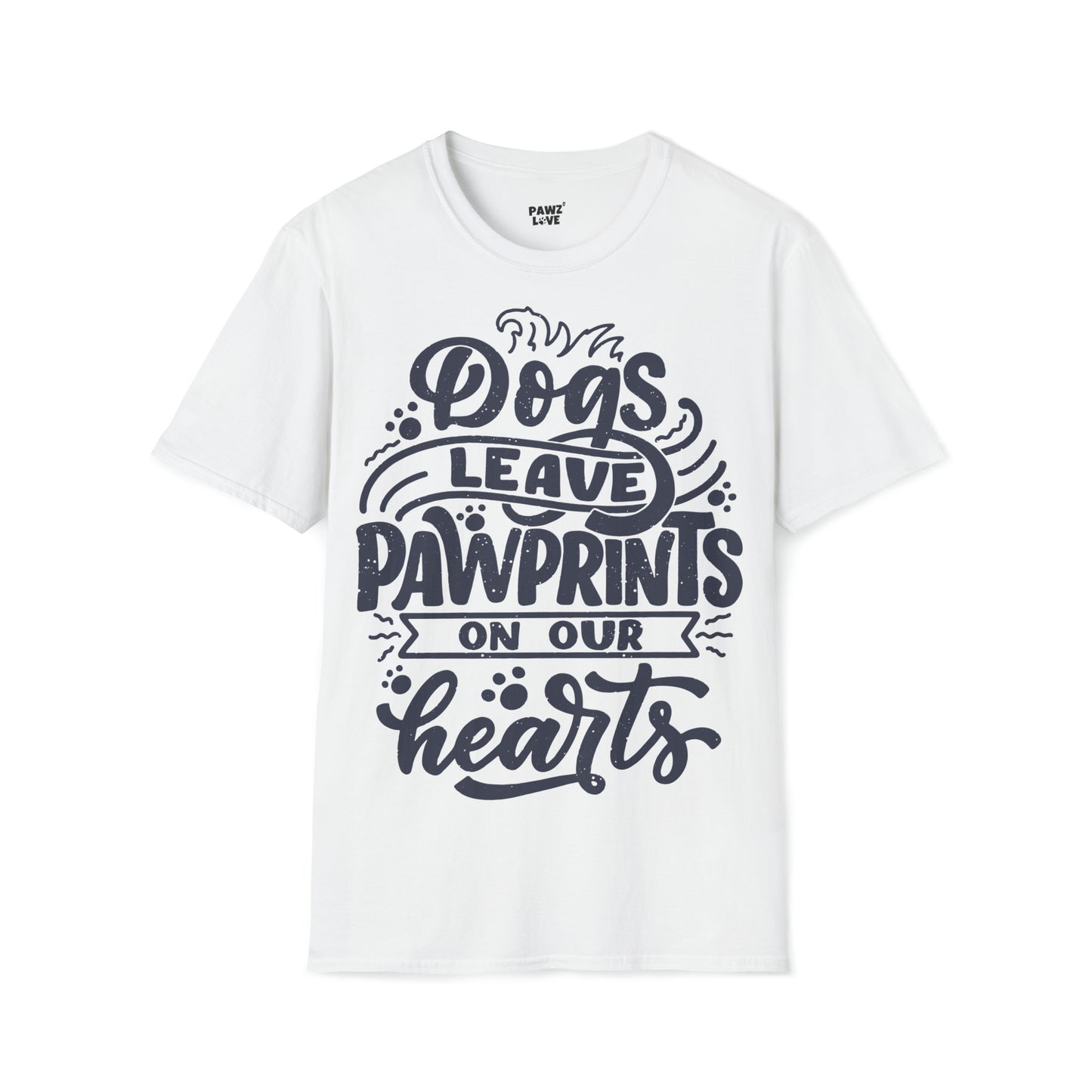 Softstyle T-Shirt "Pawprints"