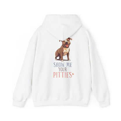 Backprint Heavy Blend™ Hooded Sweatshirt "Pitties"