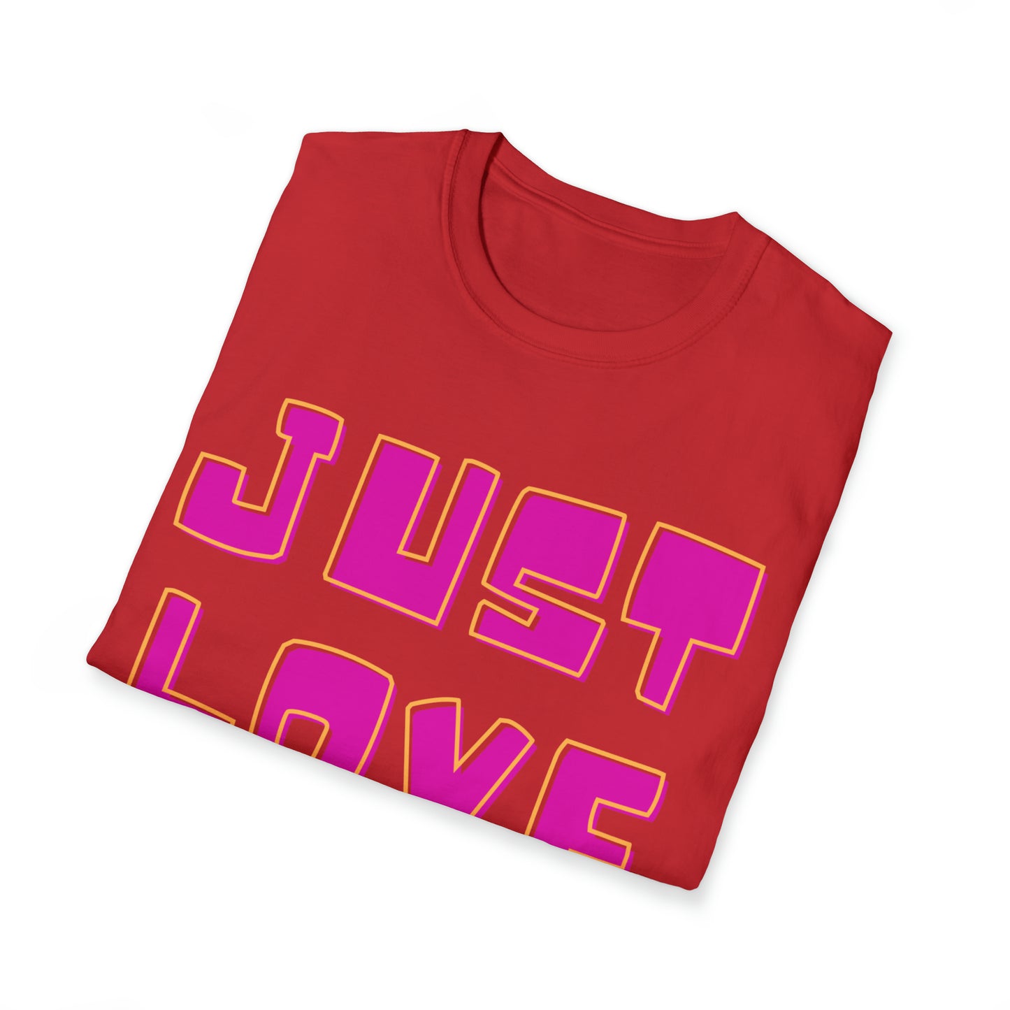 Softstyle T-Shirt "JUST LOVE DOGS"