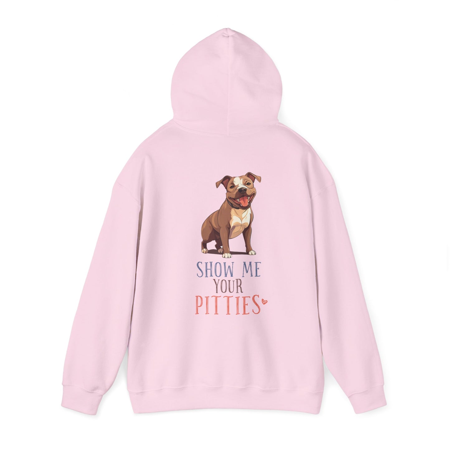 Backprint Heavy Blend™ Hooded Sweatshirt "Pitties"