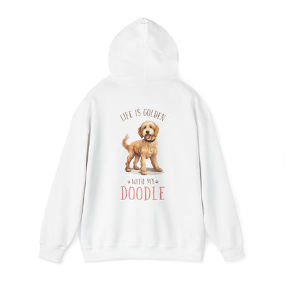 Backprint Heavy Blend™ Hooded Sweatshirt "Doodle"