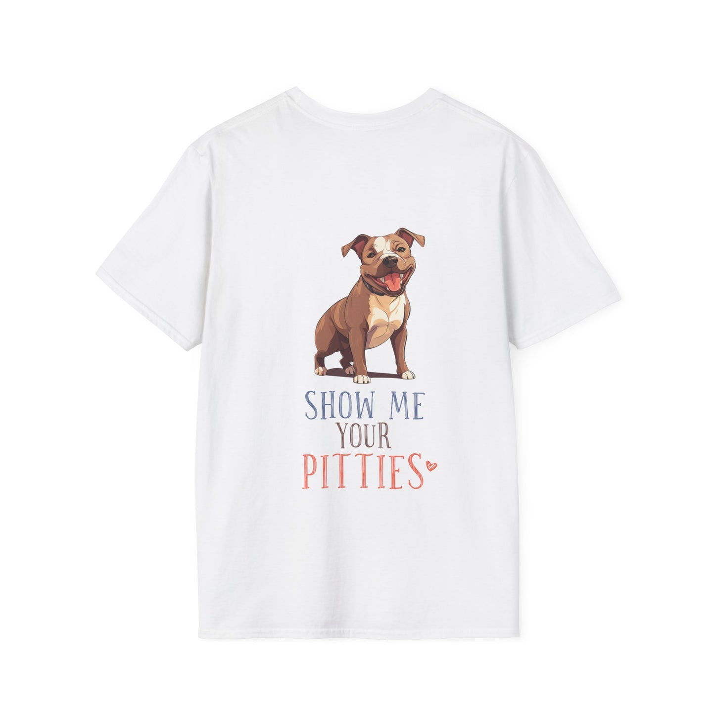 Backprint Softstyle T-Shirt "Pitties"