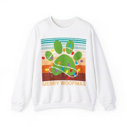 Heavy Blend™ Crewneck Sweatshirt "Merry Woofmas"