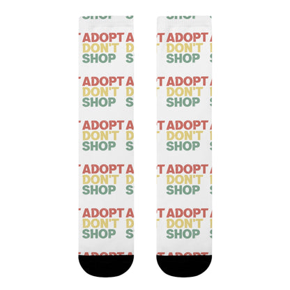 Socken "Adop't don't shop" Size: S| Pawzlove