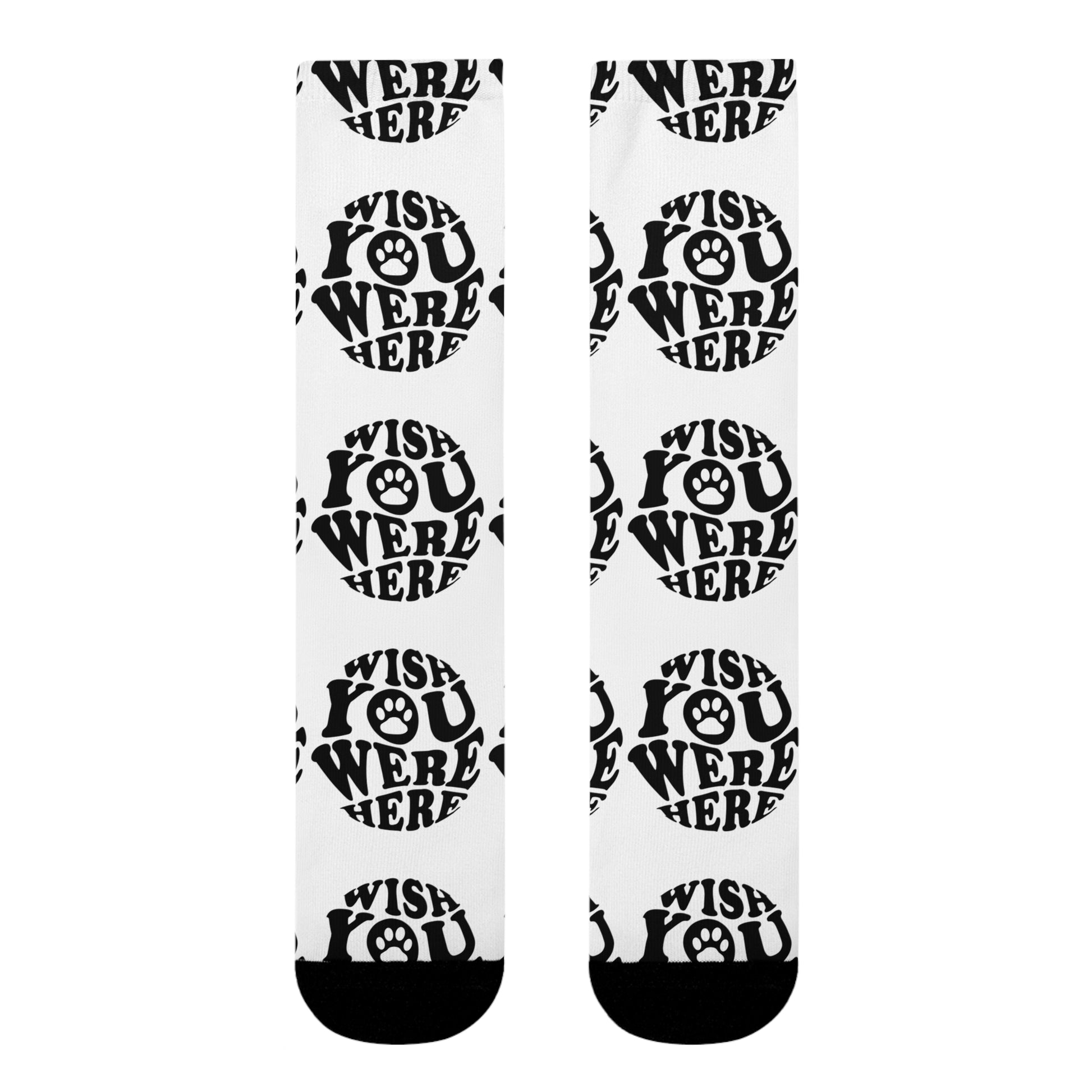 Socken "WISH YOU WERE HERE" Size: S| Pawzlove