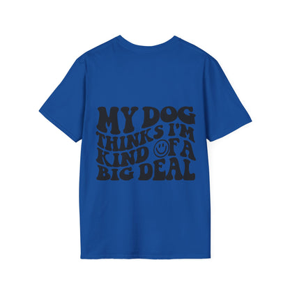 Backprint Softstyle T-Shirt "Big Deal"