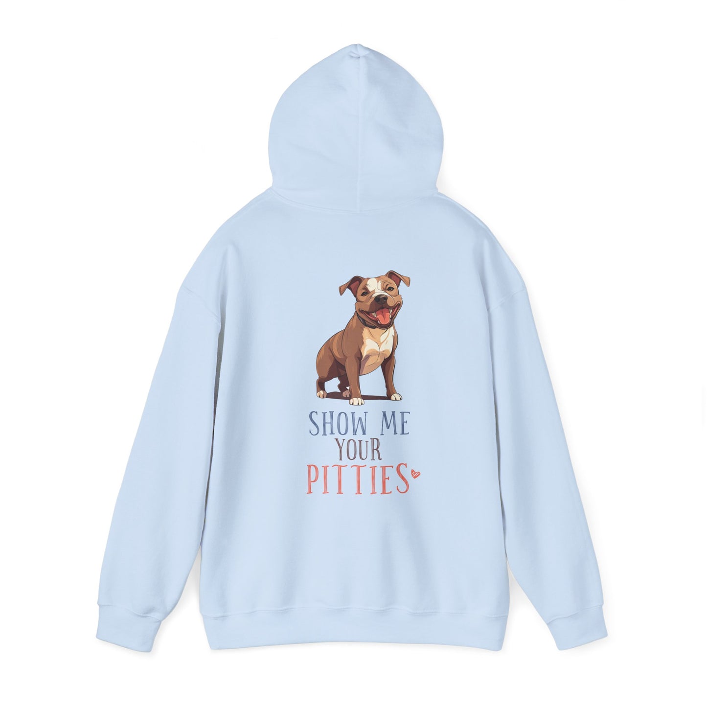 Backprint Heavy Blend™ Hooded Sweatshirt "Pitties"