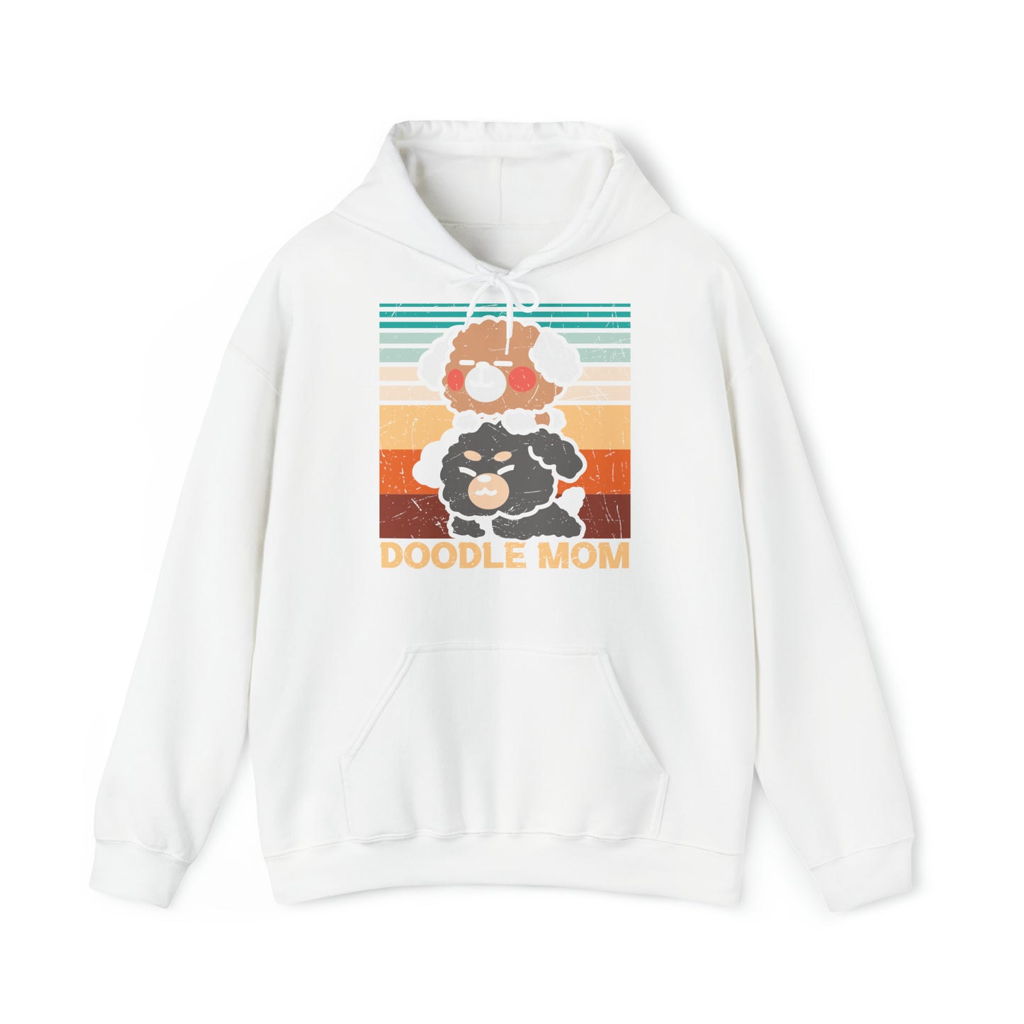 Heavy Blend™ Hooded Sweatshirt "Doodle Mom"