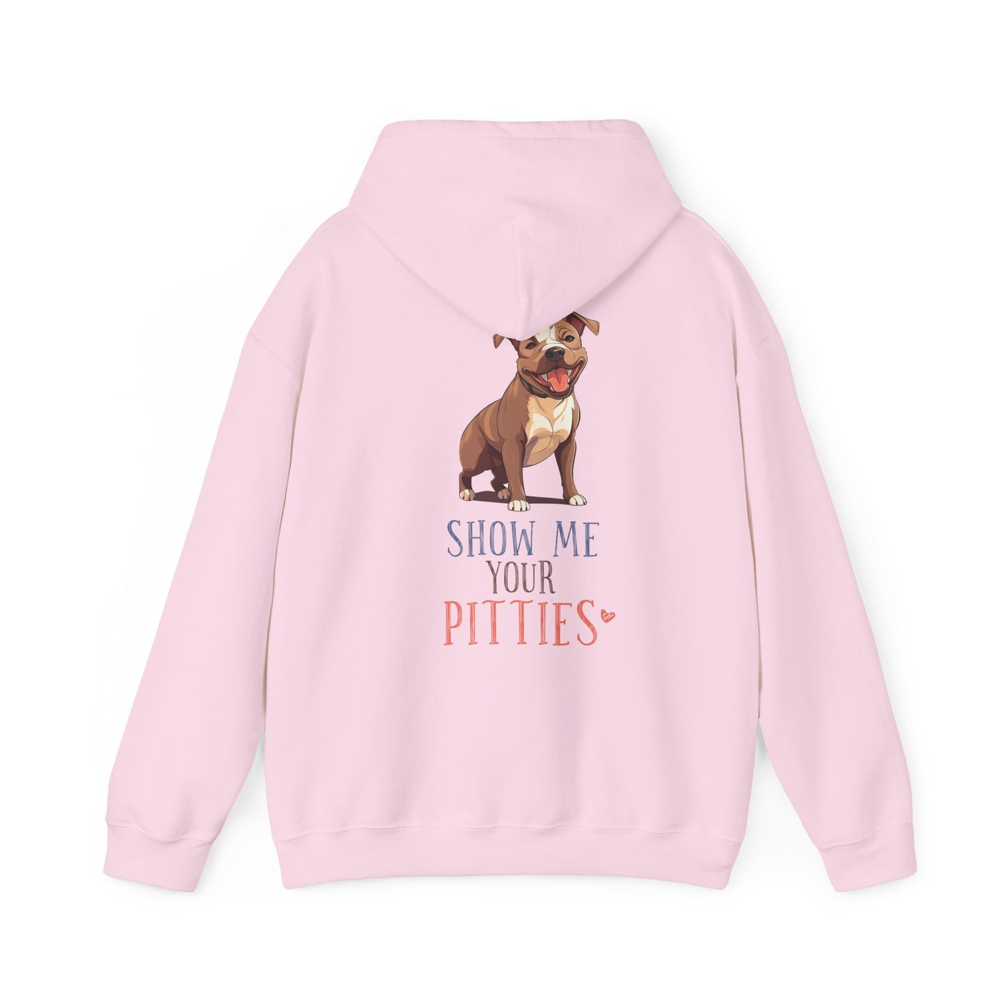 Backprint Heavy Blend™ Hooded Sweatshirt "Pitties"