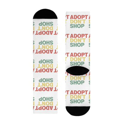 Socken "Adop't don't shop" Size: S| Pawzlove