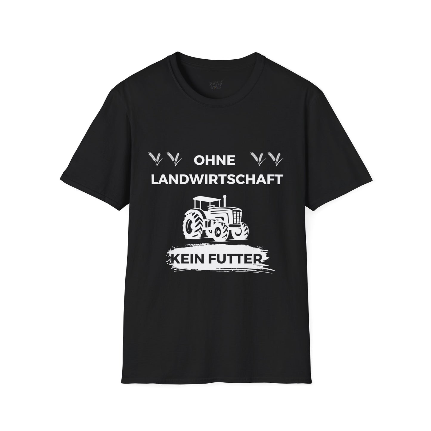 Softstyle T-Shirt "Ohne Landwirtschaft kein Futter"