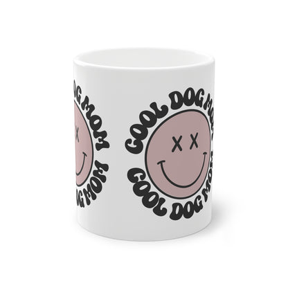 Weiße Tasse "Cool Dog Mom" Volumen: 0.33 Liter| Pawzlove